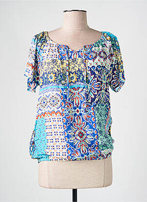 Bluză albastru TELMAIL femeie