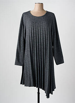 Rochie midi gri FRANCK ANNA femeie