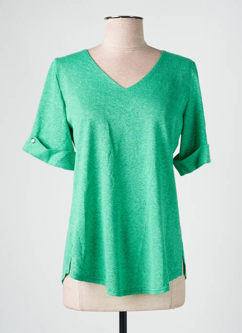 Tricou verde GEVANA femeie