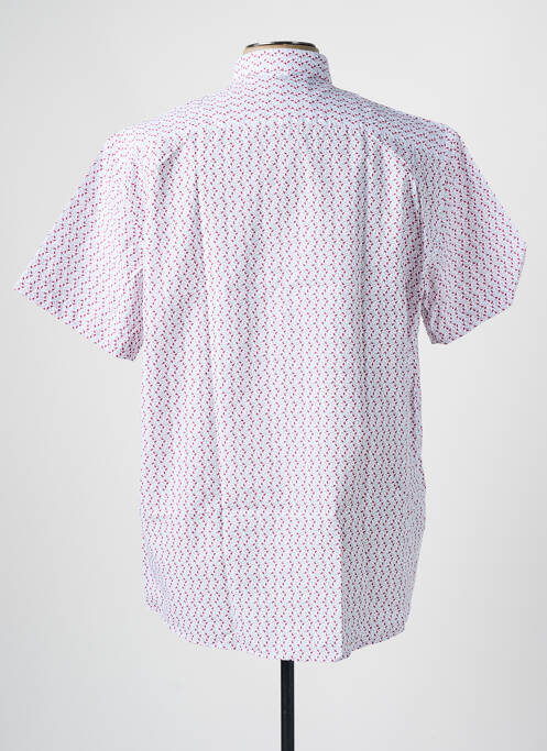 Cămașă cu mâneci scurte alb LOUIS VICTOR bărbat