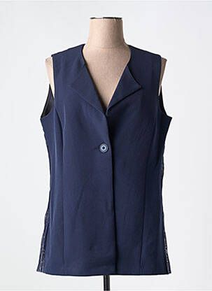 Vestă fără mâneci albastru MERI & ESCA femeie