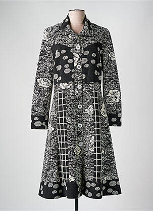 Palton lung negru MERI & ESCA femeie