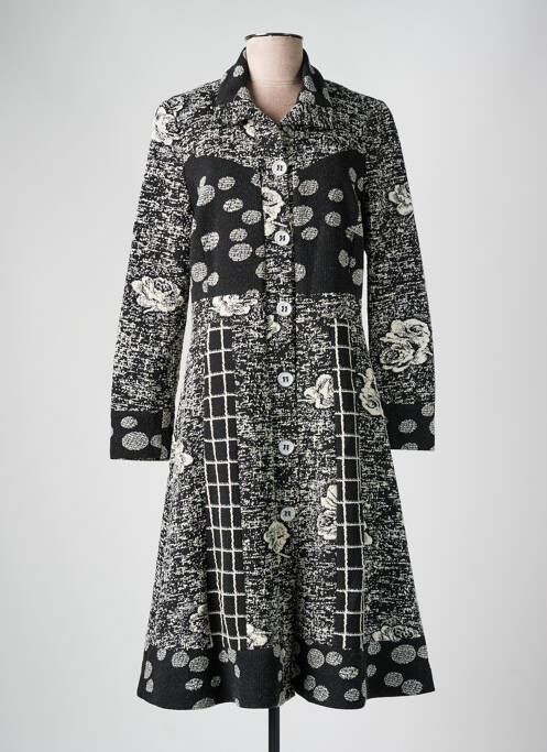 Palton lung negru MERI & ESCA femeie