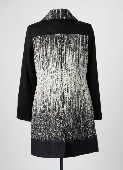 Palton lung negru FRANCE RIVOIRE femeie