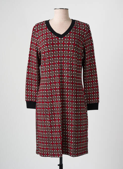 Rochie midi roșu GUY DUBOUIS femeie