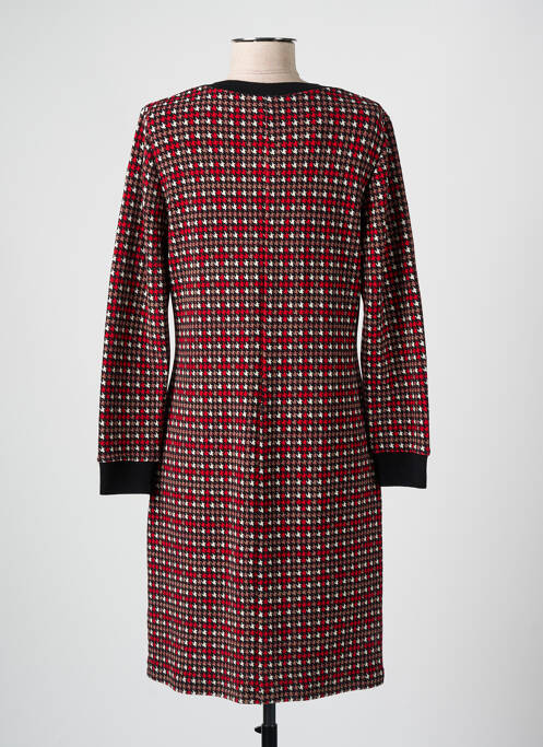 Rochie midi roșu GUY DUBOUIS femeie