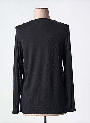 Tricou mâneci lungi mâneci lungi negru GUY DUBOUIS femeie