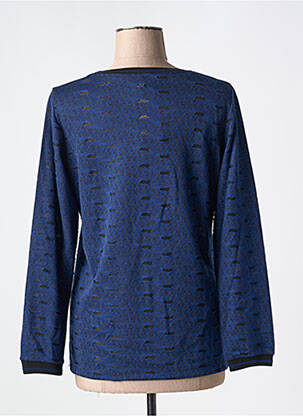 Tricou mâneci lungi mâneci lungi albastru GUY DUBOUIS femeie