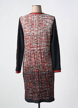Rochie midi mâneci lungi mâneci lungi roșu FRANCE RIVOIRE femeie