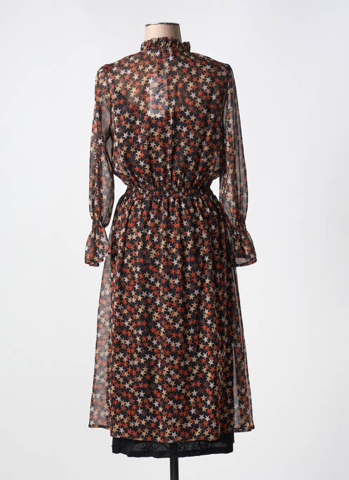 Rochie midi negru FRANCE RIVOIRE femeie