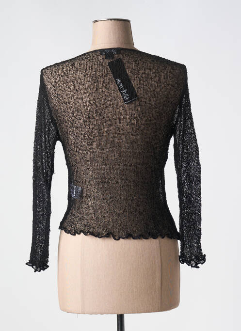 Vestă cu mâneci lungi negru MARBLE femeie