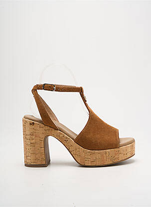 Sandale/Pantofi decupați maro NERO GIARDINI femeie