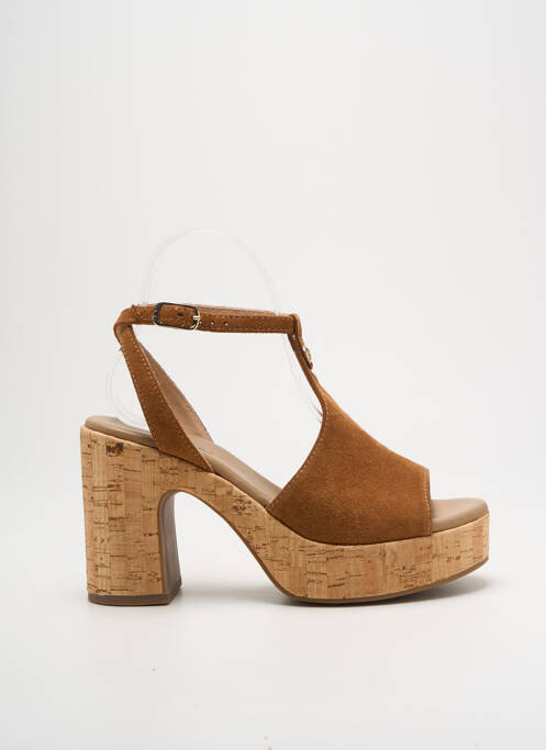 Sandale/Pantofi decupați maro NERO GIARDINI femeie