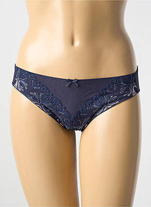 Chilot broderie albastru CHANTELLE femeie