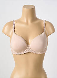Sutien efect material satinat top sutien modelat piele SIMONE PERELE femme