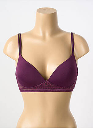 Sutien top sutien modelat top sutien modelat violet IMPLICITE femeie