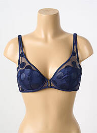 Sutien top sutien modelat top sutien modelat albastru IMPLICITE femme