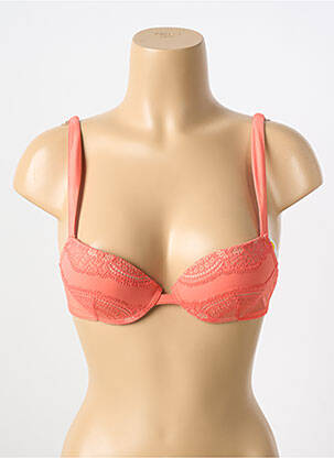 Sutien top sutien push-up top sutien push-up portocaliu IMPLICITE femeie