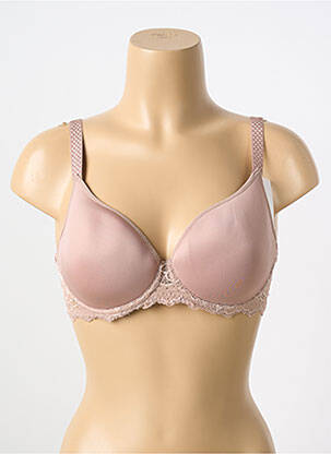 Sutien efect material satinat top sutien modelat maro SIMONE PERELE femeie