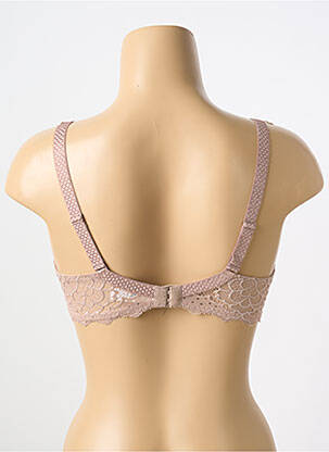 Sutien efect material satinat top sutien modelat maro SIMONE PERELE femeie