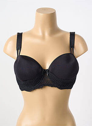 Sutien țesătură dantelă top sutien modelat negru SIMONE PERELE femeie