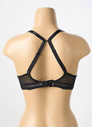 Sutien efect material satinat top sutien modelat negru SIMONE PERELE femeie