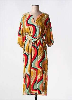 Rochie lungă galben KING LOUIE femeie