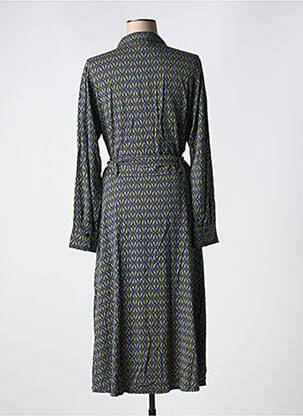 Rochie lungă mâneci lungi mâneci lungi verde KING LOUIE femeie