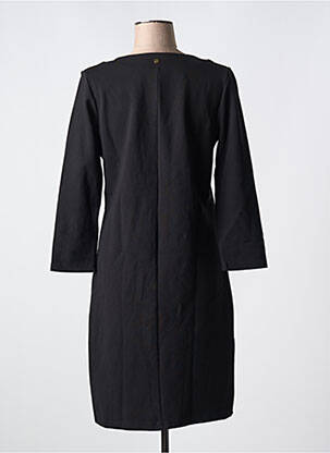 Rochie midi mâneci lungi mâneci lungi negru ÉTYMOLOGIE femeie