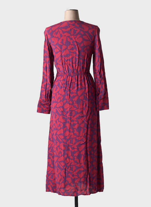 Rochie lungă roz ANGE femeie