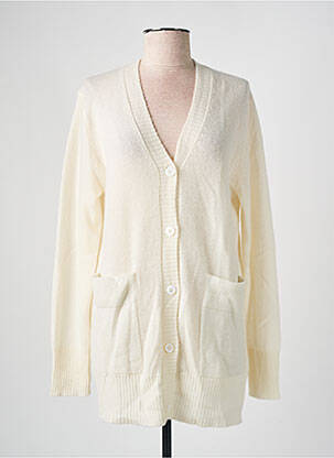 Vestă cu mâneci lungi alb ESTHEME femeie