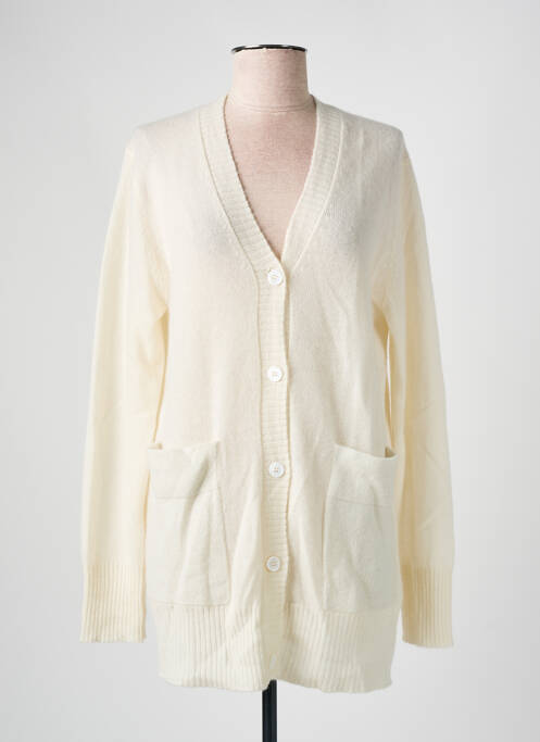 Vestă cu mâneci lungi alb ESTHEME femeie