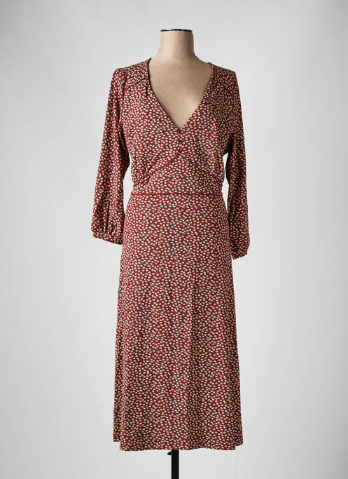 Rochie lungă maro KING LOUIE femeie