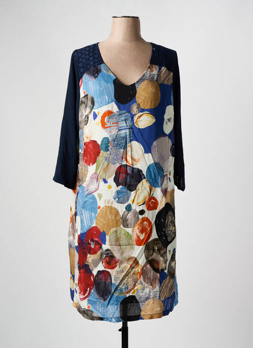 Rochie midi albastru ZELI femeie