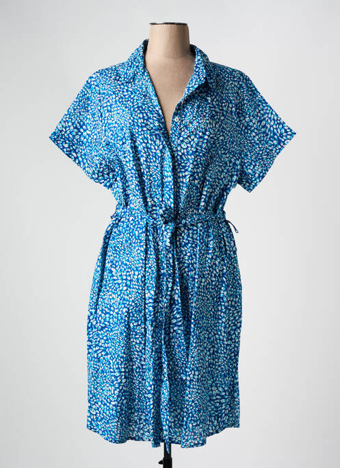 Rochie midi albastru ÉTYMOLOGIE femeie