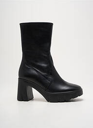 Botine/ghete material neted toc de 7 la 9 cm negru HOGL femme