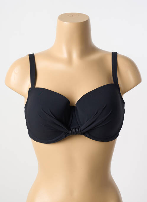 Sutien de costum de baie negru ANTIGEL femeie