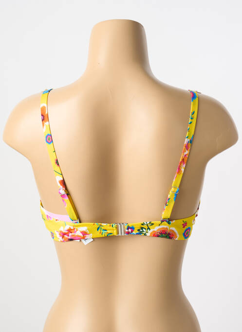 Sutien de costum de baie galben ANTIGEL femeie