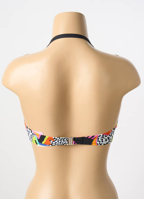 Sutien de costum de baie negru ANTIGEL femeie