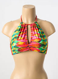 Sutien de costum de baie elasticitate bralete roșu ANTIGEL femeie