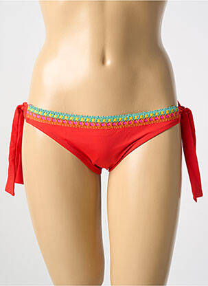 Chiloți de baie roșu ANTIGEL femeie