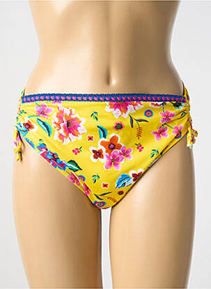 Chiloți de baie galben ANTIGEL femeie