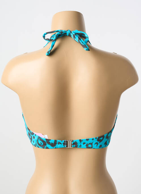 Sutien de costum de baie albastru ANTIGEL femeie