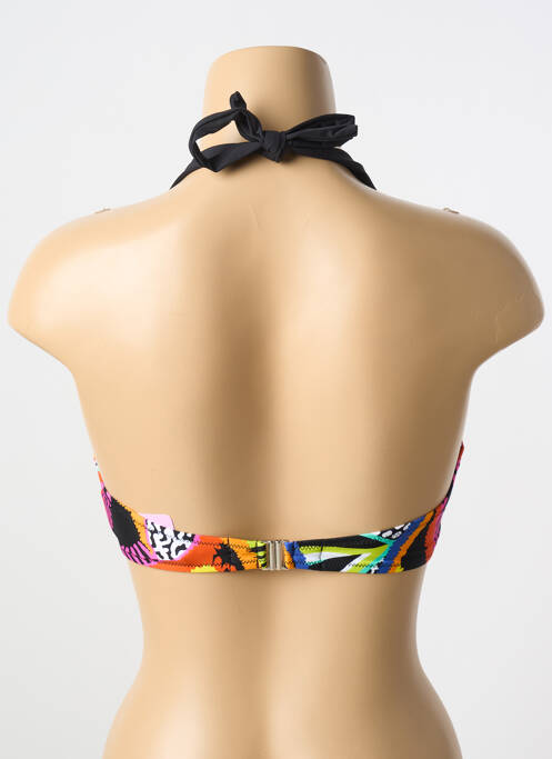 Sutien de costum de baie negru ANTIGEL femeie