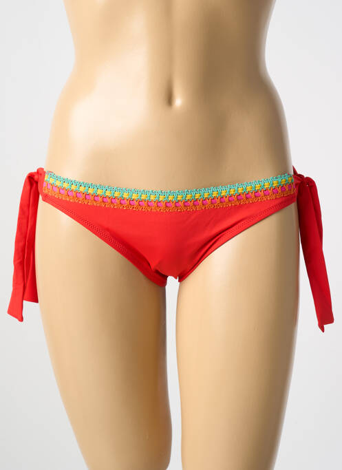 Chiloți de baie roșu ANTIGEL femeie