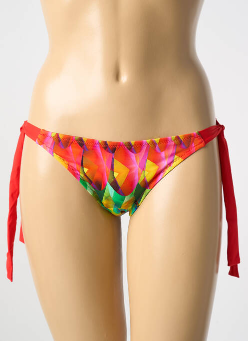 Chiloți de baie roșu ANTIGEL femeie