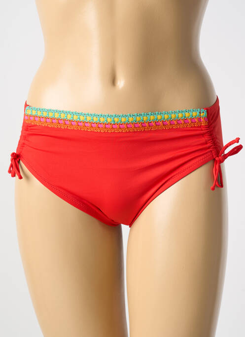 Chiloți de baie roșu ANTIGEL femeie