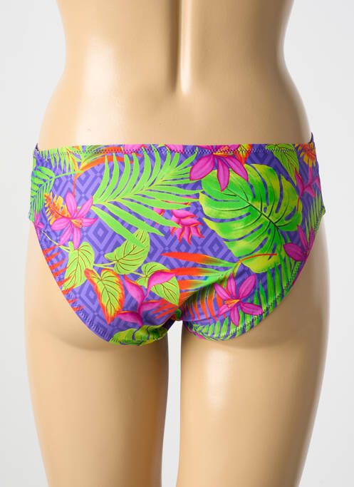 Chiloți de baie violet ANTIGEL femeie