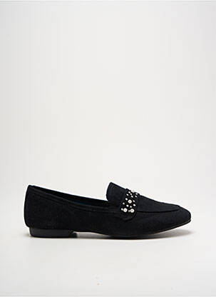 Mocasini arcadă plantară toc plat până la 3 cm negru NEOSOFT femeie