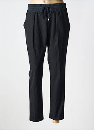 Pantalon slim talie elastică mărime normală albastru ZARA femeie
